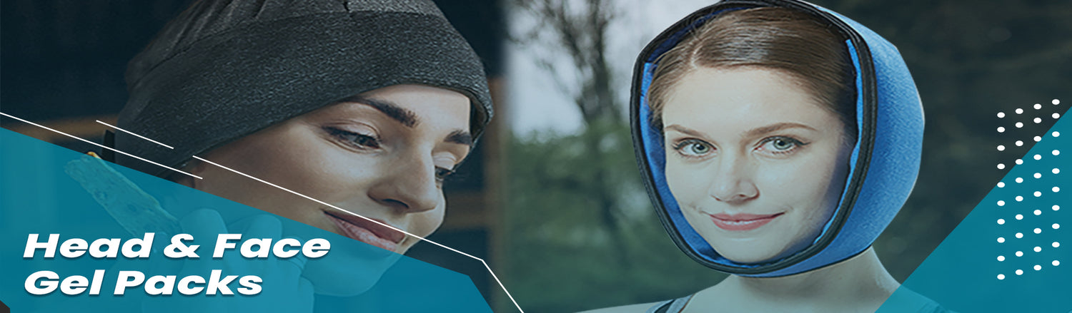 Migraine Ice Hat and Face Gel Pack